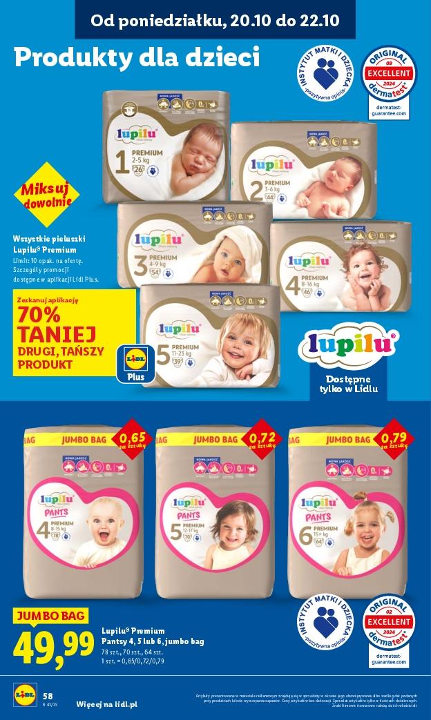 Gazetka promocyjna Lidl do 22/10/2025 str.58