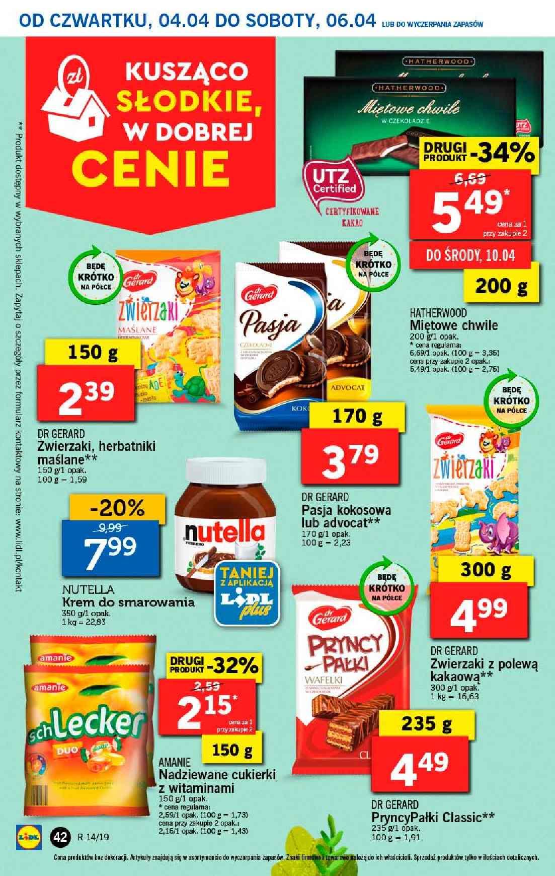 Gazetka promocyjna Lidl do 06/04/2019 str.42