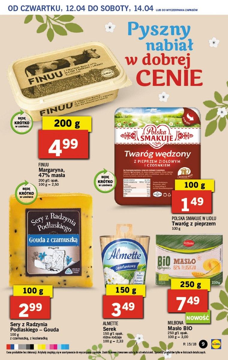 Gazetka promocyjna Lidl do 14/04/2018 str.9