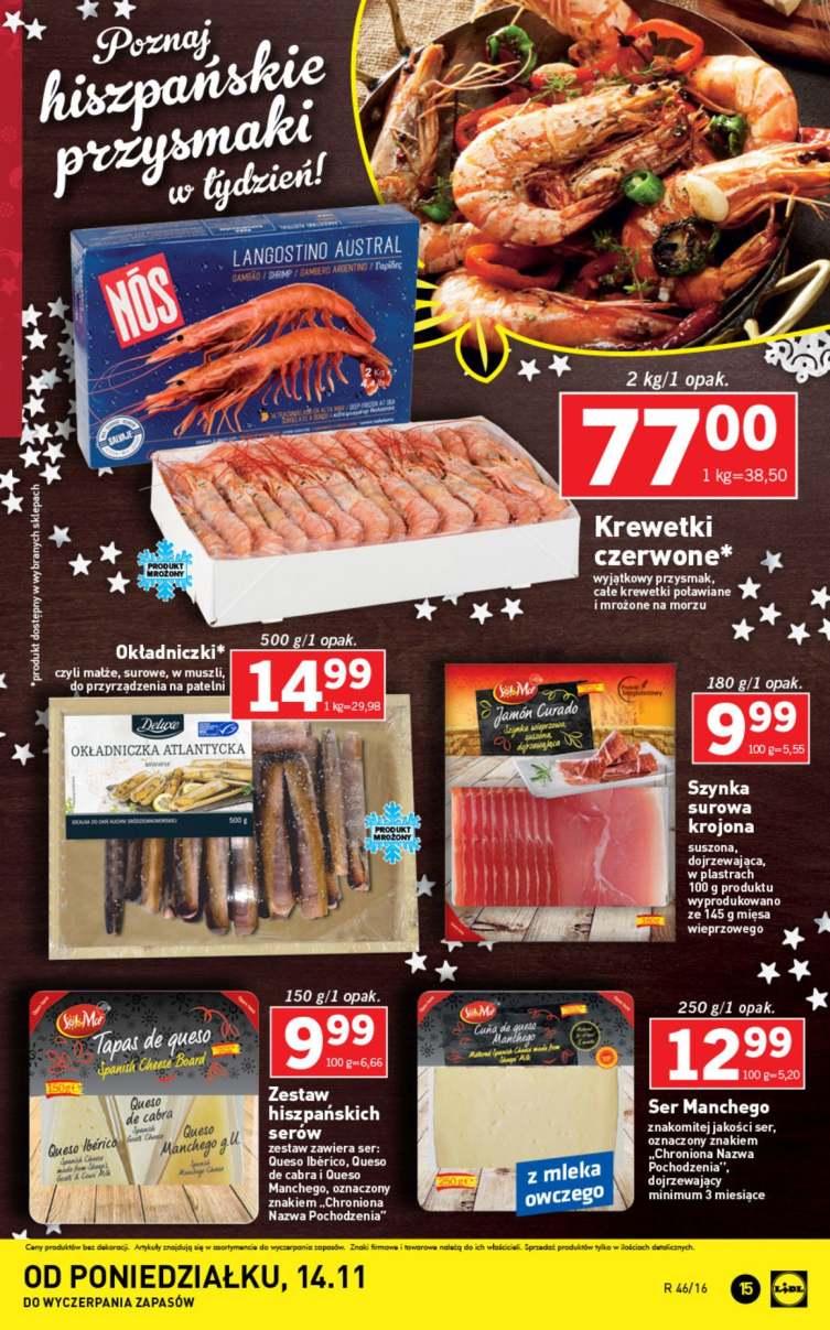 Gazetka promocyjna Lidl do 20/11/2016 str.15