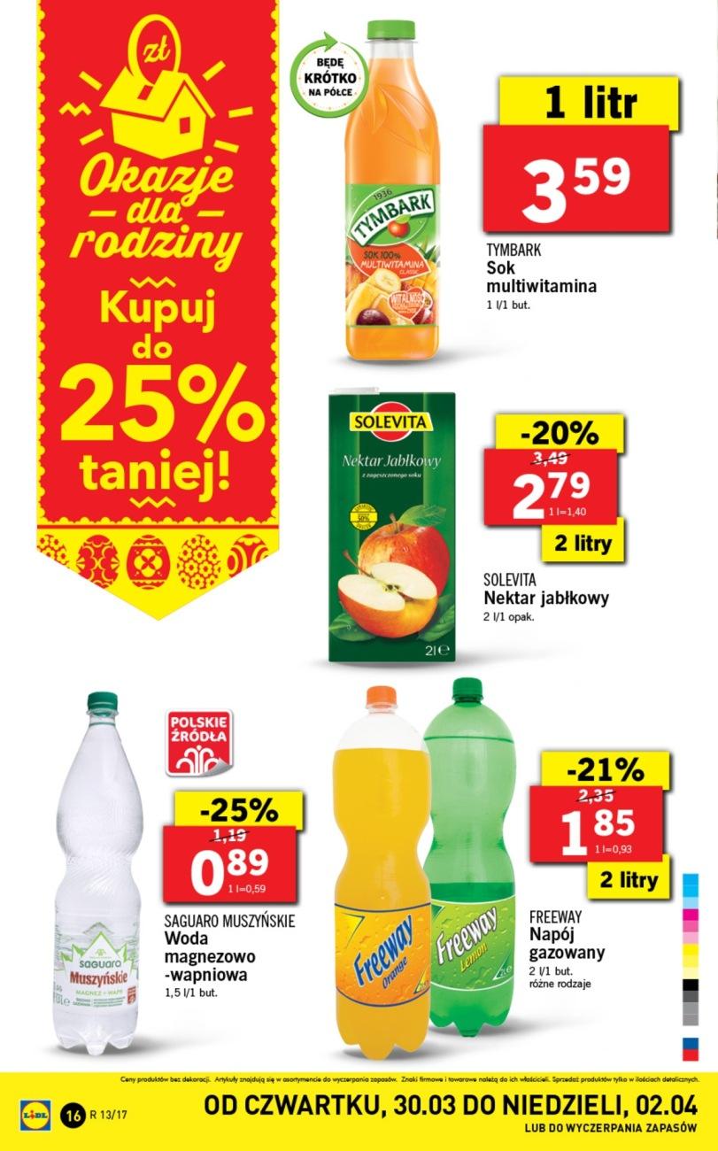 Gazetka promocyjna Lidl do 02/04/2017 str.16