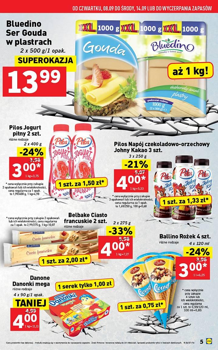 Gazetka promocyjna Lidl do 14/09/2016 str.5