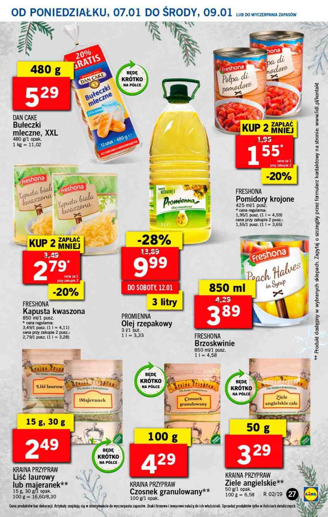 Gazetka promocyjna Lidl do 09/01/2019 str.27