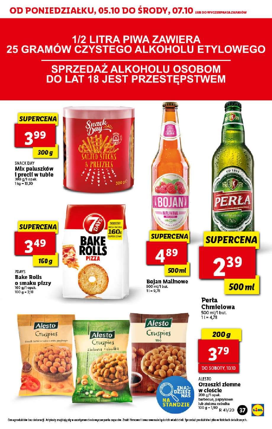 Gazetka promocyjna Lidl do 07/10/2020 str.37