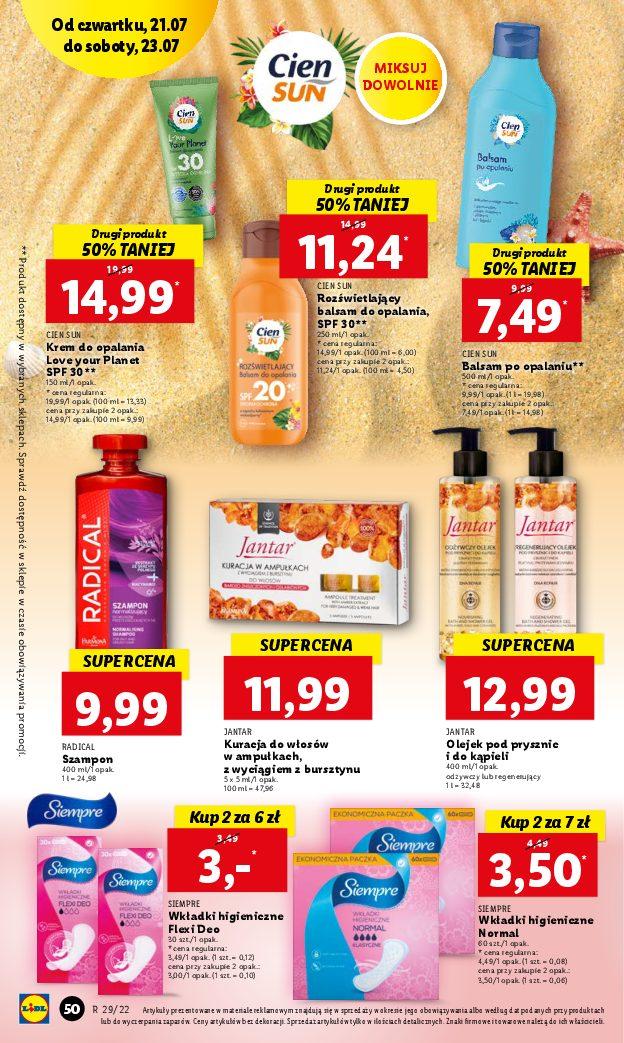 Gazetka promocyjna Lidl do 23/07/2022 str.50