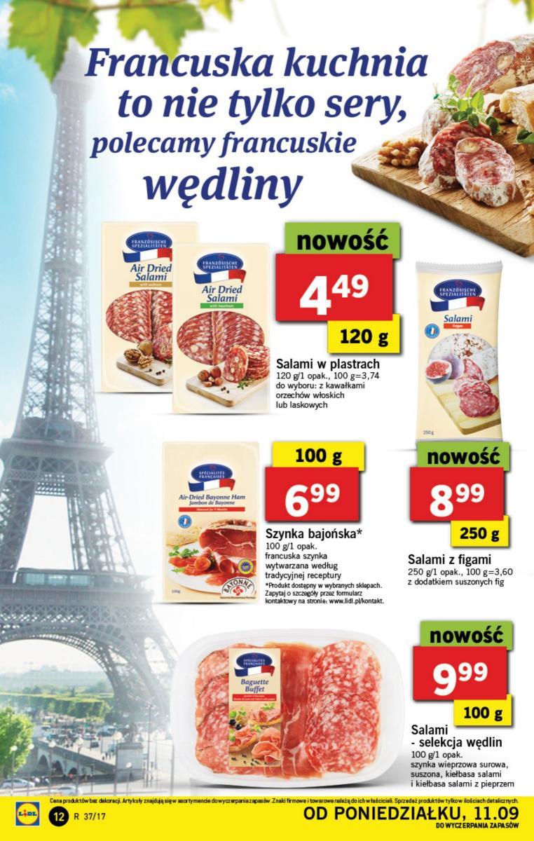 Gazetka promocyjna Lidl do 13/09/2017 str.12