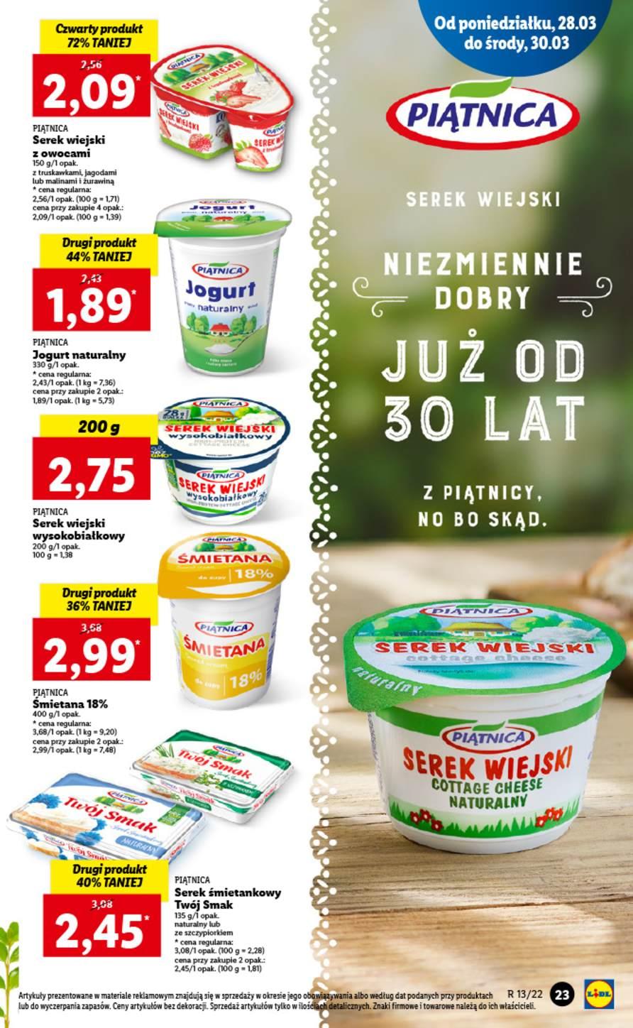 Gazetka promocyjna Lidl do 30/03/2022 str.23