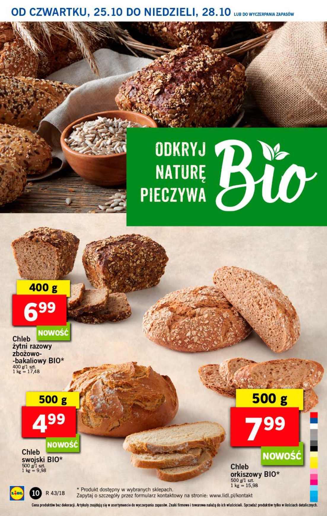 Gazetka promocyjna Lidl do 28/10/2018 str.10