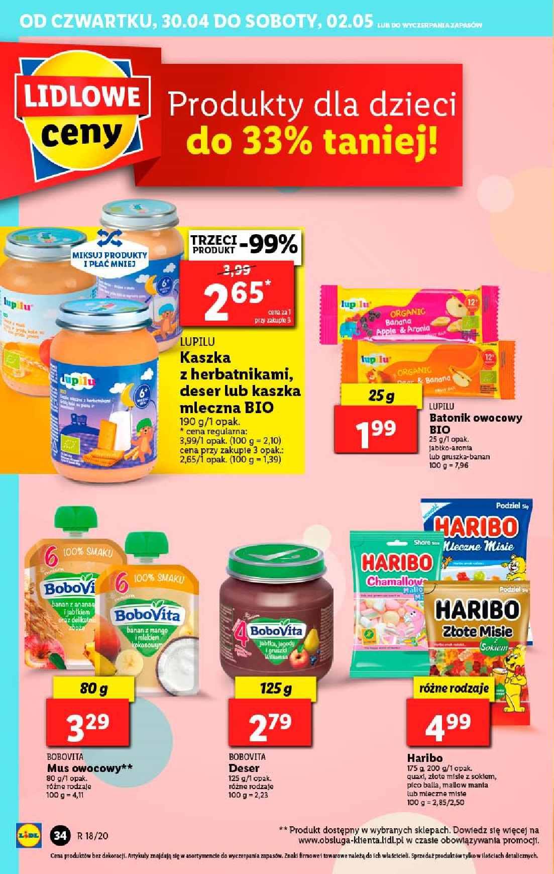 Gazetka promocyjna Lidl do 02/05/2020 str.34