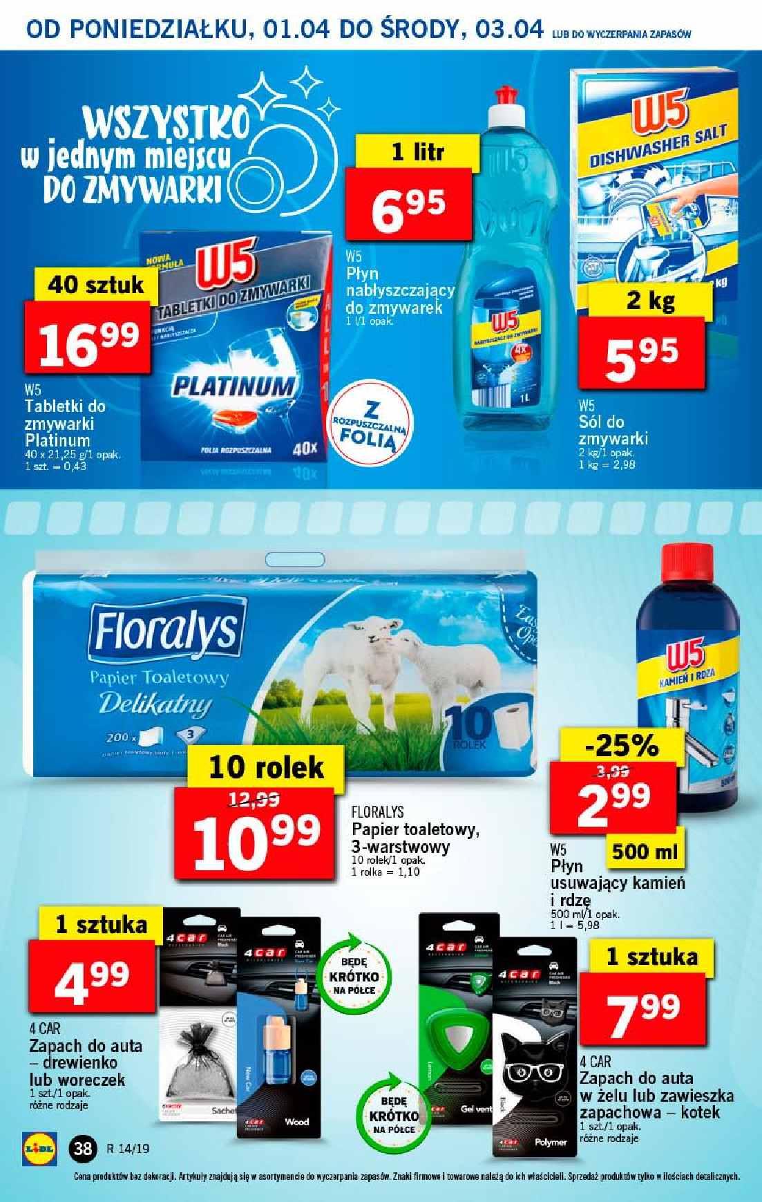 Gazetka promocyjna Lidl do 03/04/2019 str.38