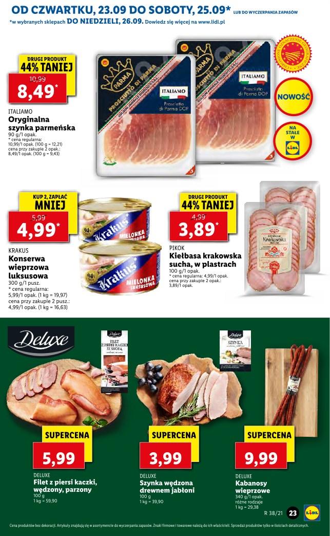 Gazetka promocyjna Lidl do 25/09/2021 str.23