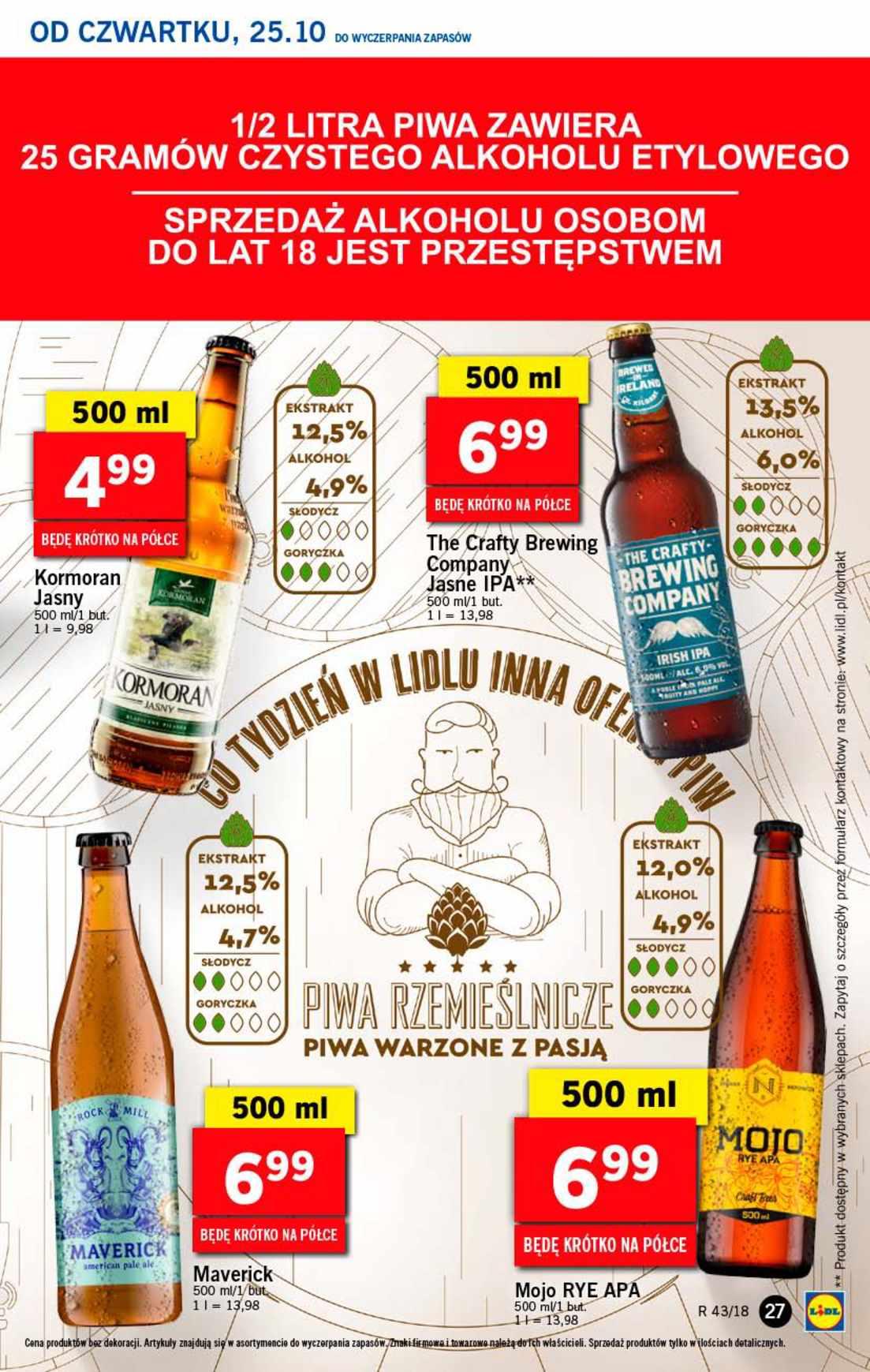 Gazetka promocyjna Lidl do 28/10/2018 str.27