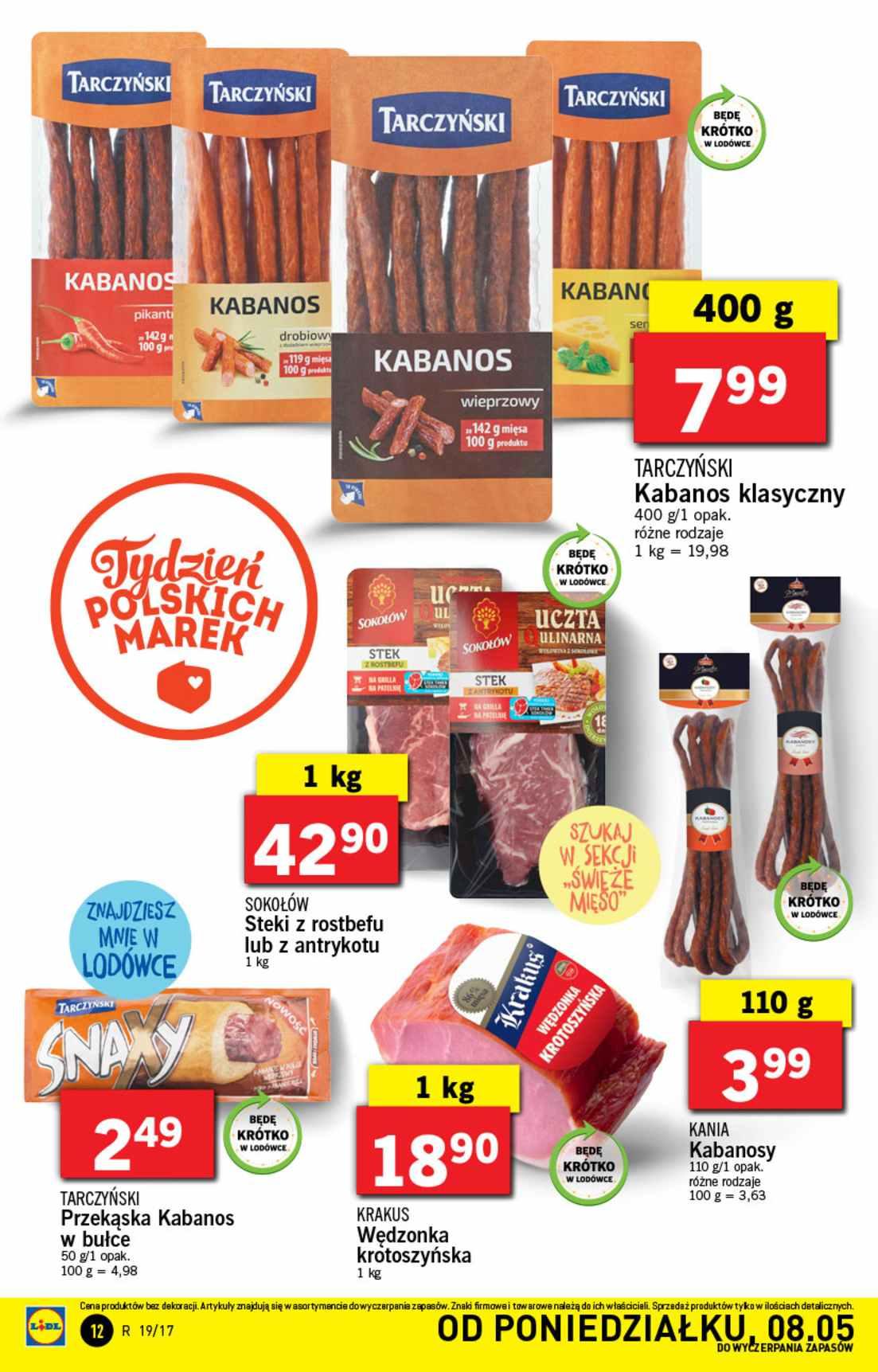 Gazetka promocyjna Lidl do 10/05/2017 str.12