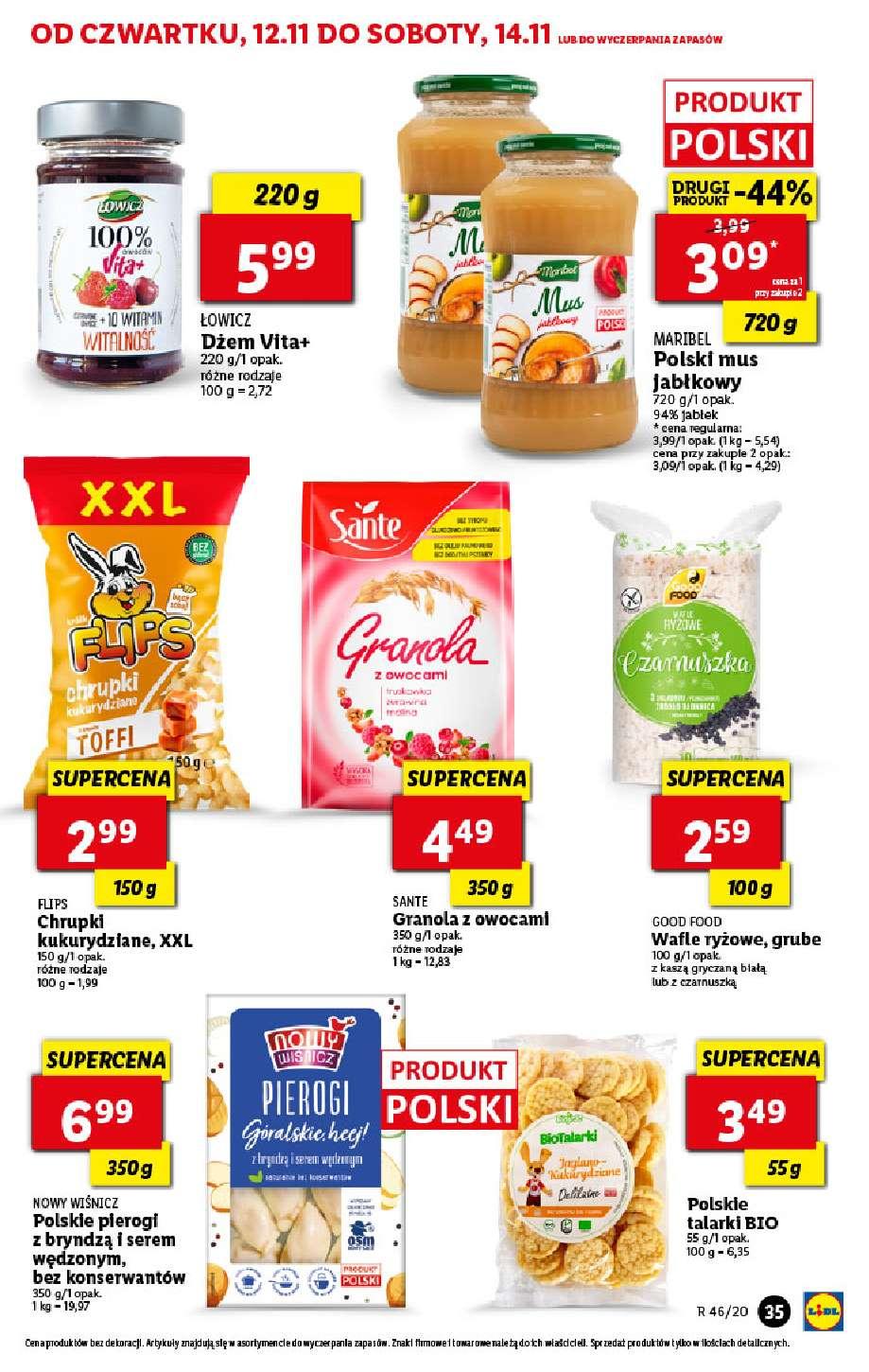 Gazetka promocyjna Lidl do 14/11/2020 str.35