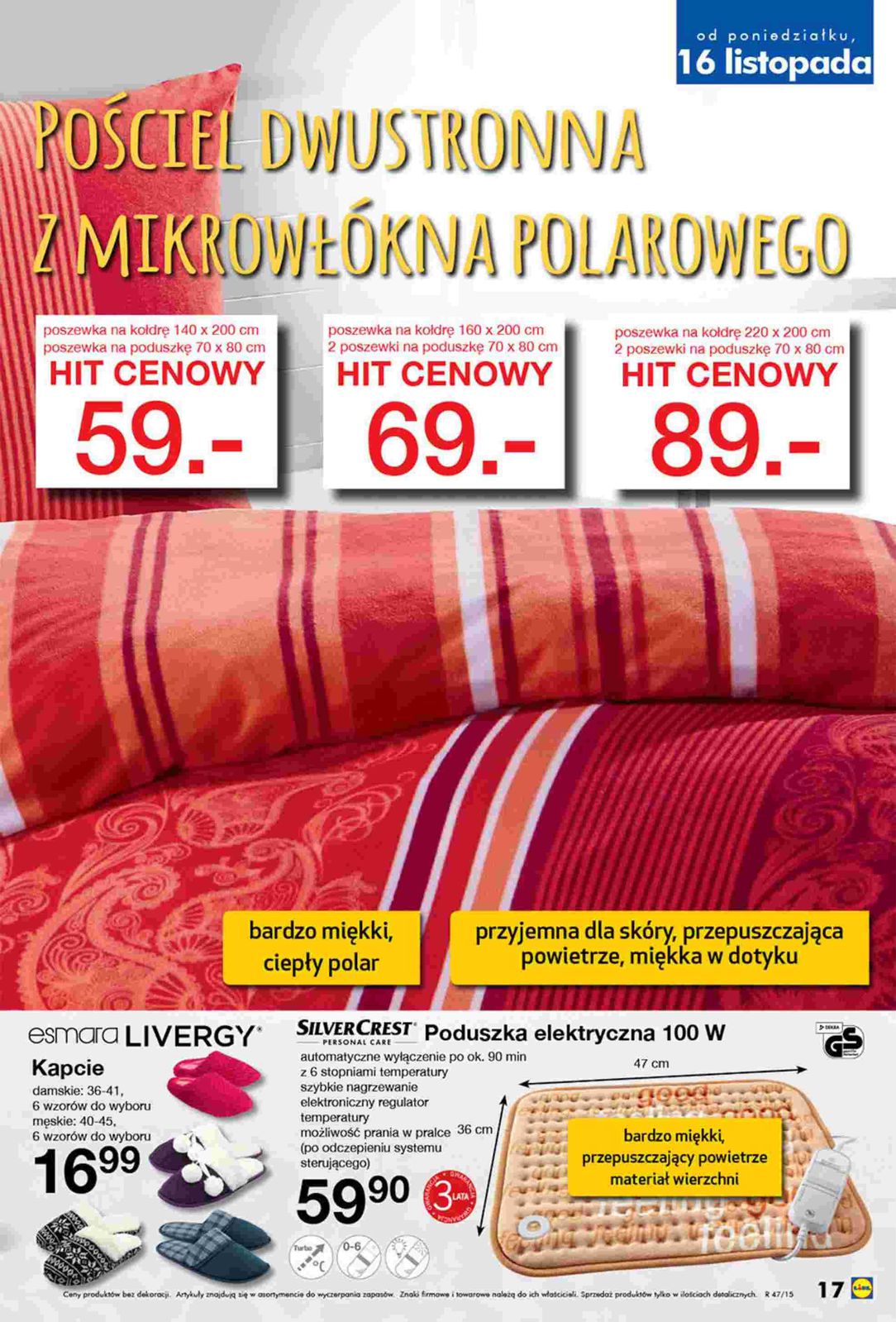 Gazetka promocyjna Lidl do 22/11/2015 str.17