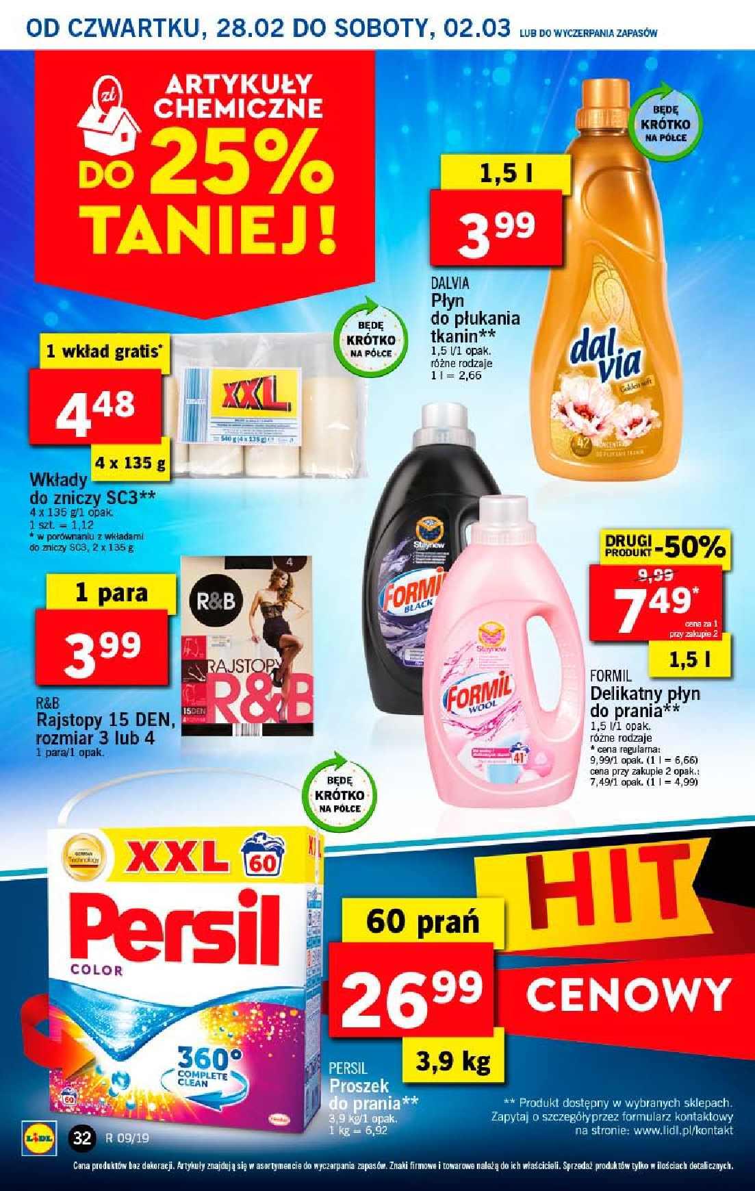 Gazetka promocyjna Lidl do 03/03/2019 str.32