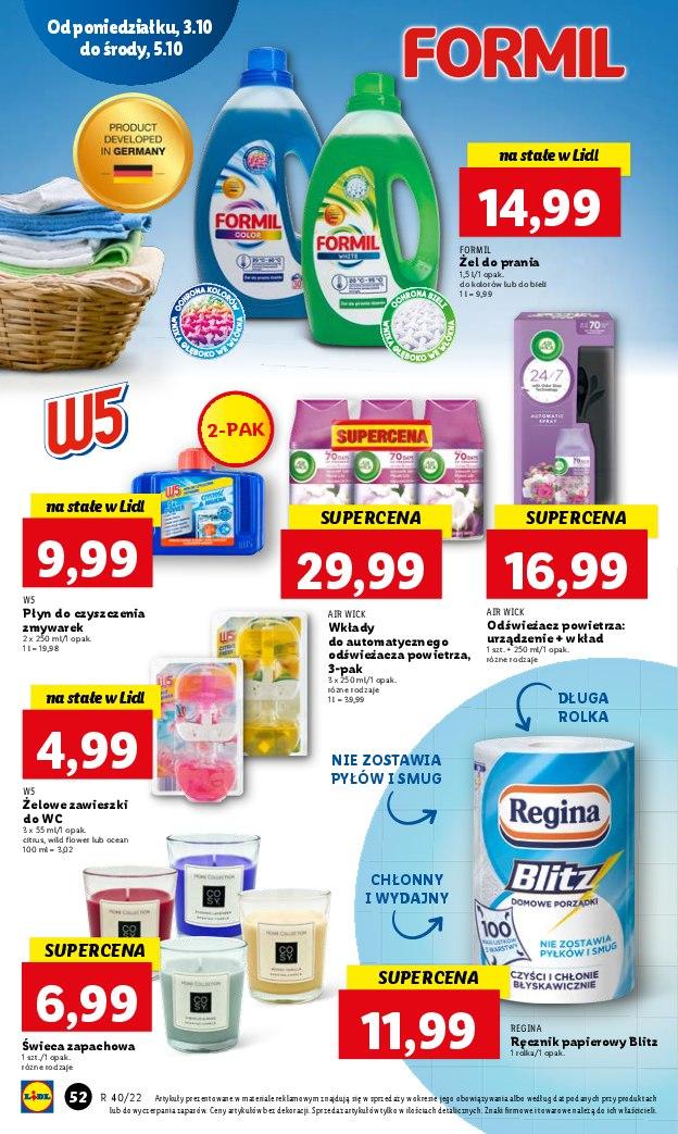 Gazetka promocyjna Lidl do 05/10/2022 str.52