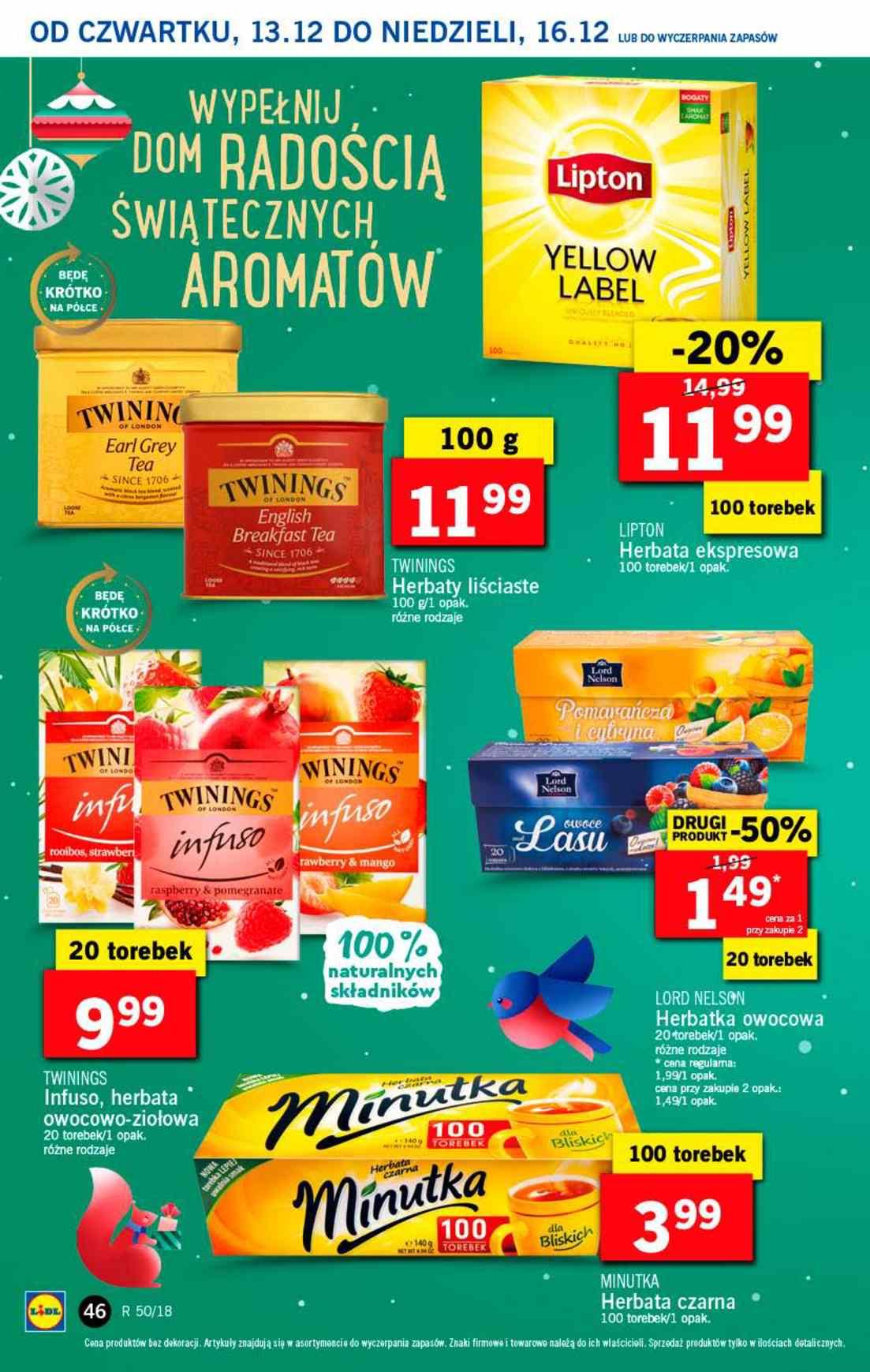 Gazetka promocyjna Lidl do 16/12/2018 str.46