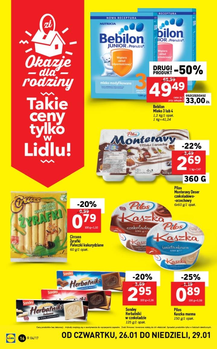 Gazetka promocyjna Lidl do 29/01/2017 str.16