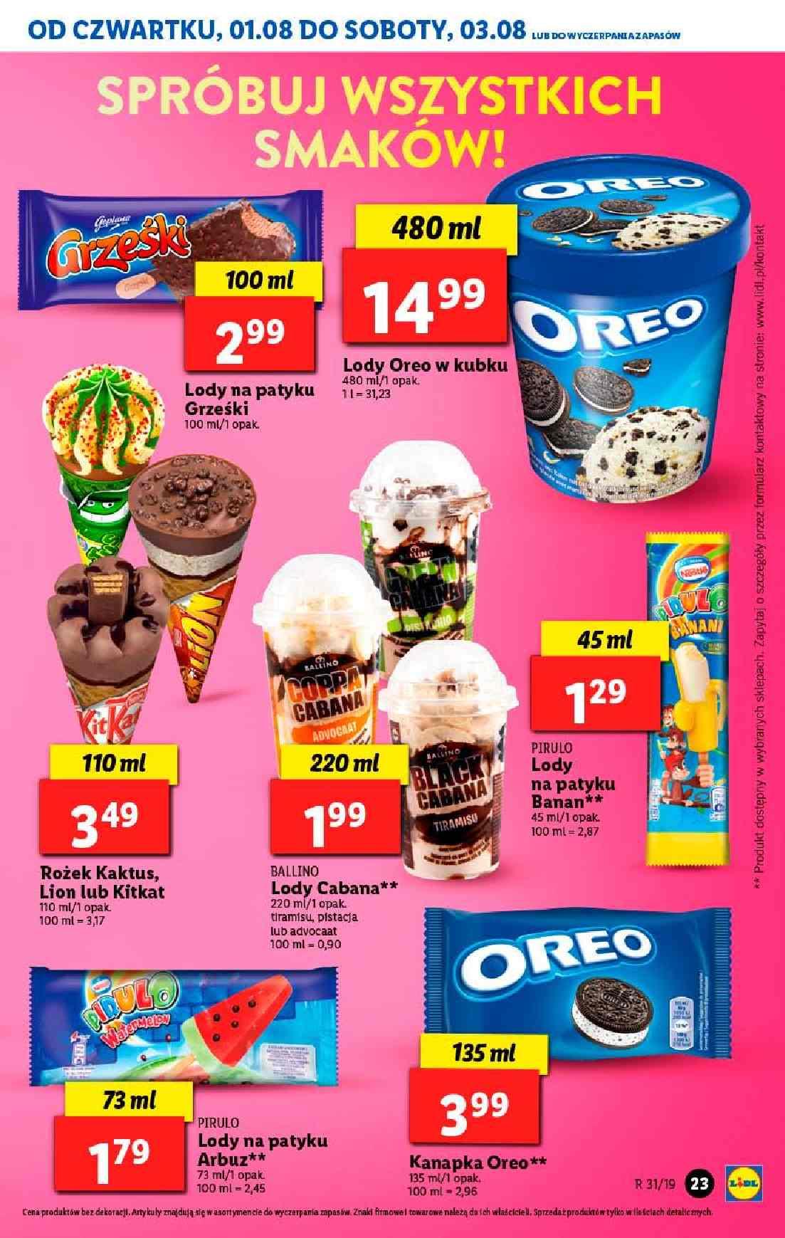 Gazetka promocyjna Lidl do 04/08/2019 str.23