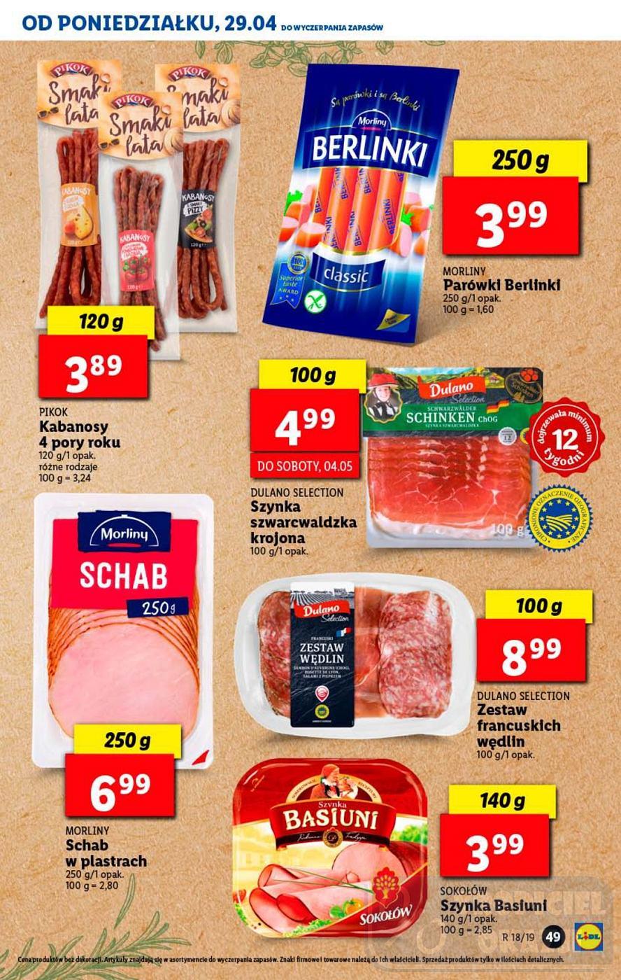 Gazetka promocyjna Lidl do 04/05/2019 str.49