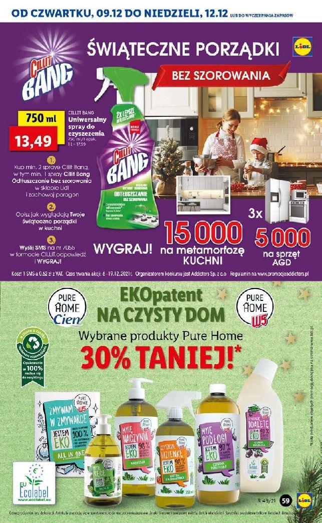 Gazetka promocyjna Lidl do 12/12/2021 str.59