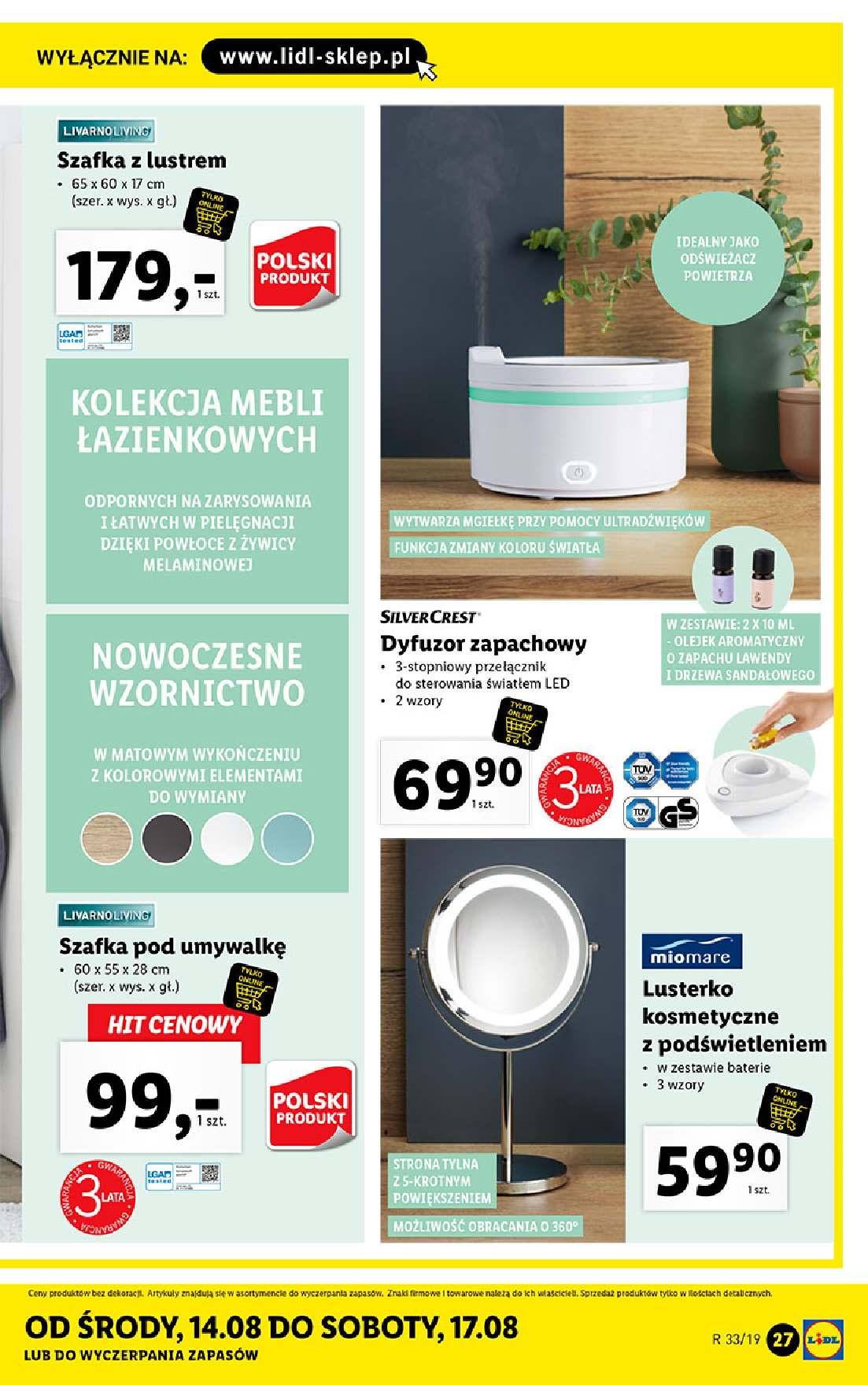 Gazetka promocyjna Lidl do 17/08/2019 str.27