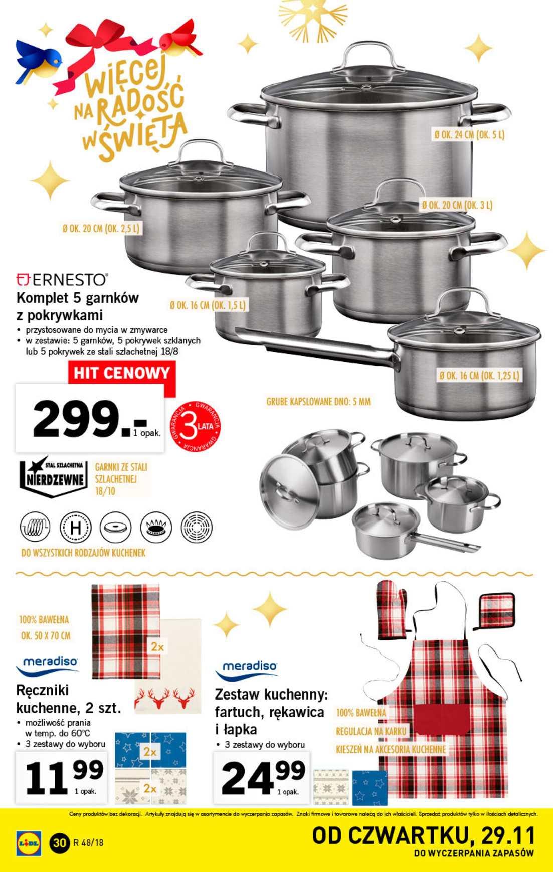 Gazetka promocyjna Lidl do 02/12/2018 str.30