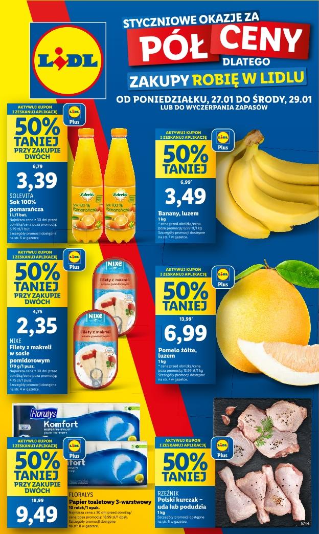 Gazetka promocyjna Lidl do 29/01/2025 str.1