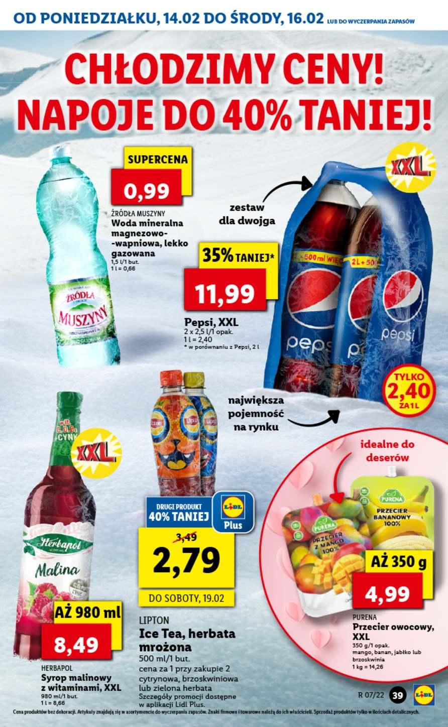 Gazetka promocyjna Lidl do 16/02/2022 str.39