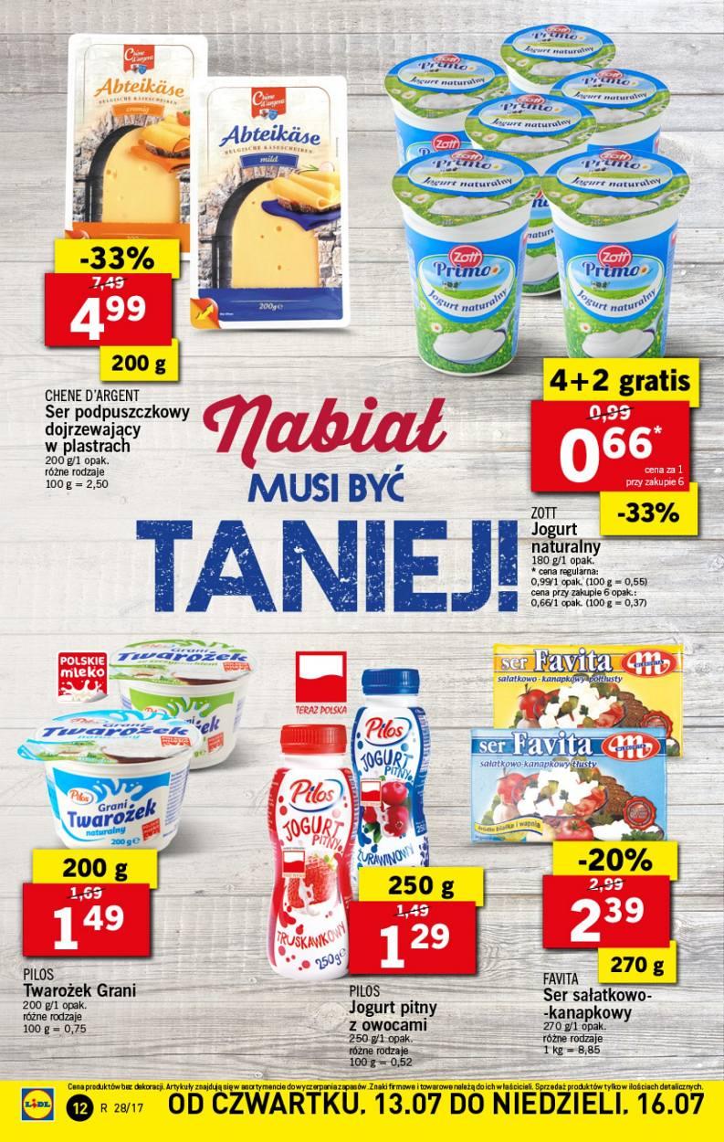 Gazetka promocyjna Lidl do 16/07/2017 str.12