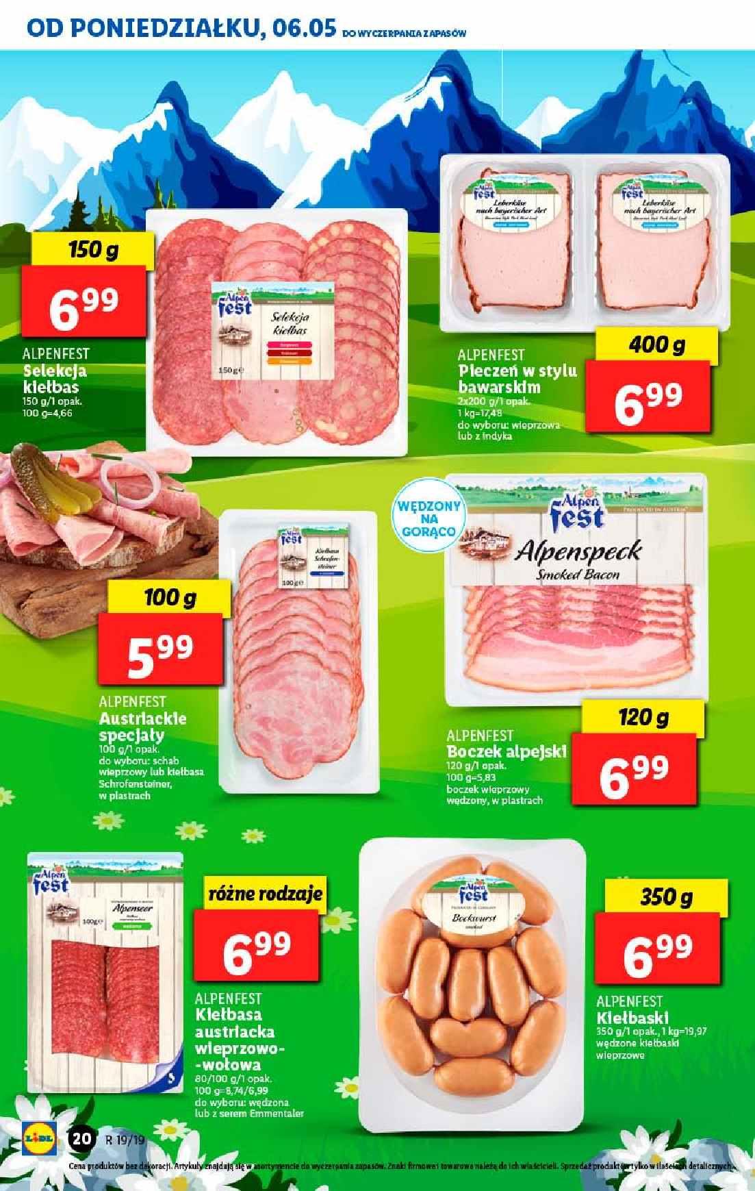 Gazetka promocyjna Lidl do 08/05/2019 str.20