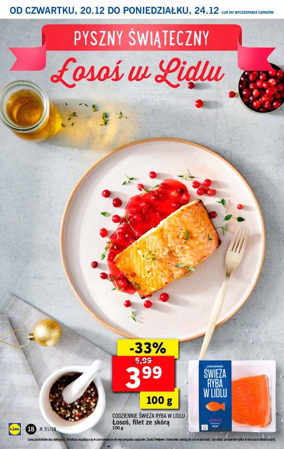 Gazetka promocyjna Lidl do 23/12/2018 str.18