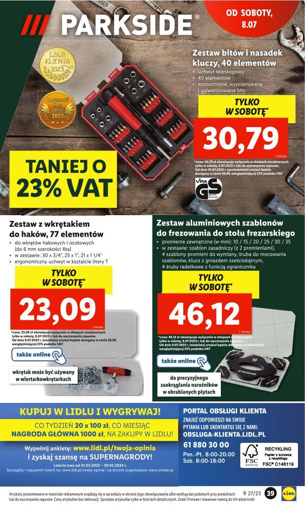 Gazetka promocyjna Lidl do 15/07/2023 str.47