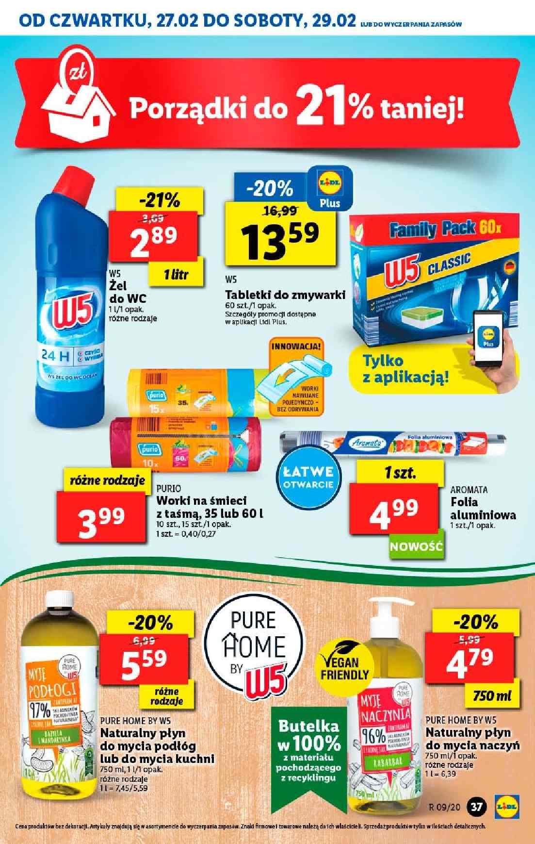 Gazetka promocyjna Lidl do 29/02/2020 str.37