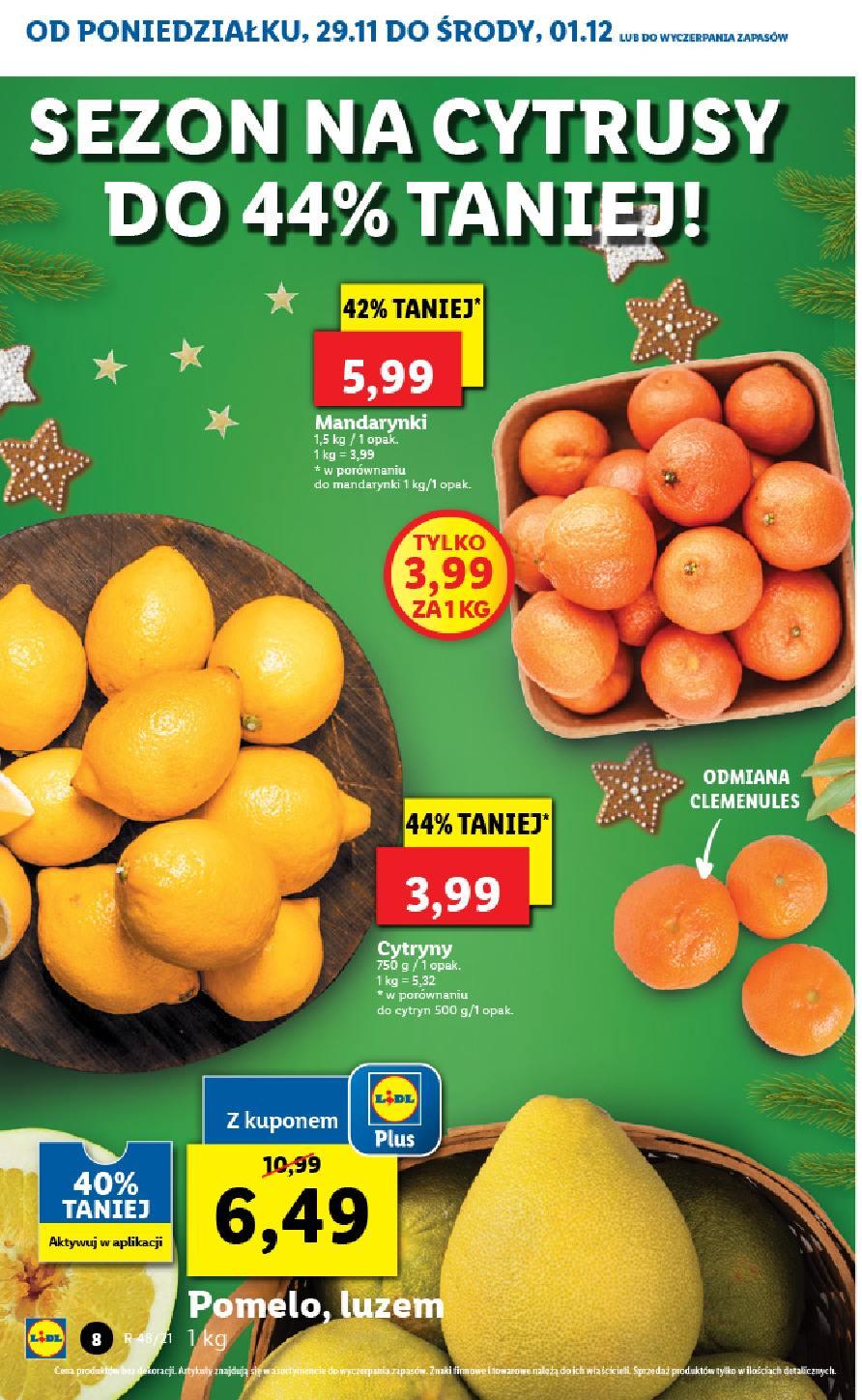 Gazetka promocyjna Lidl do 01/12/2021 str.8