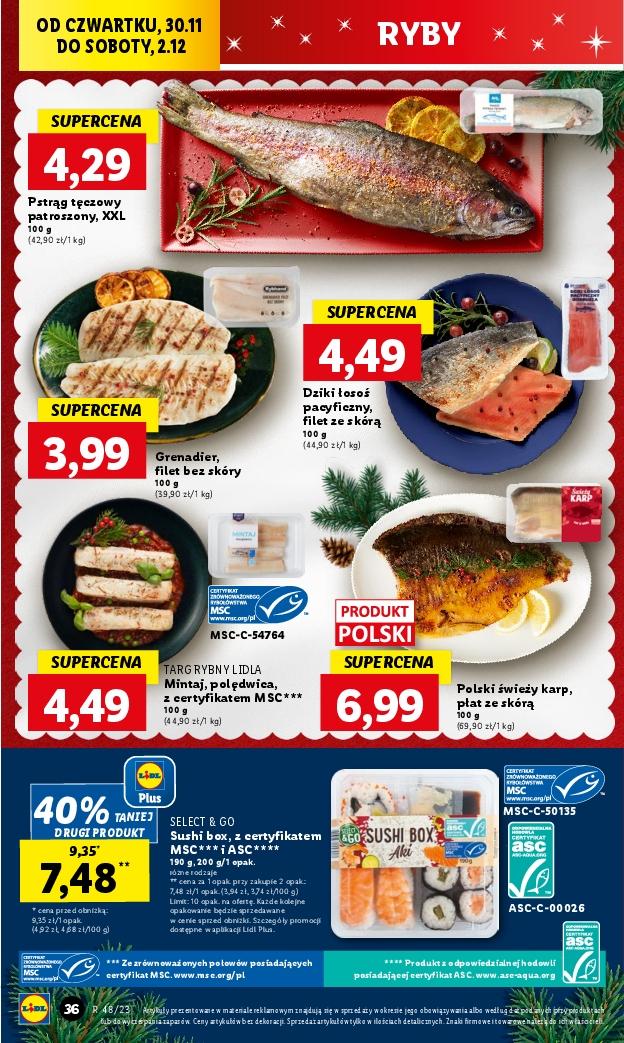 Gazetka promocyjna Lidl do 02/12/2023 str.38