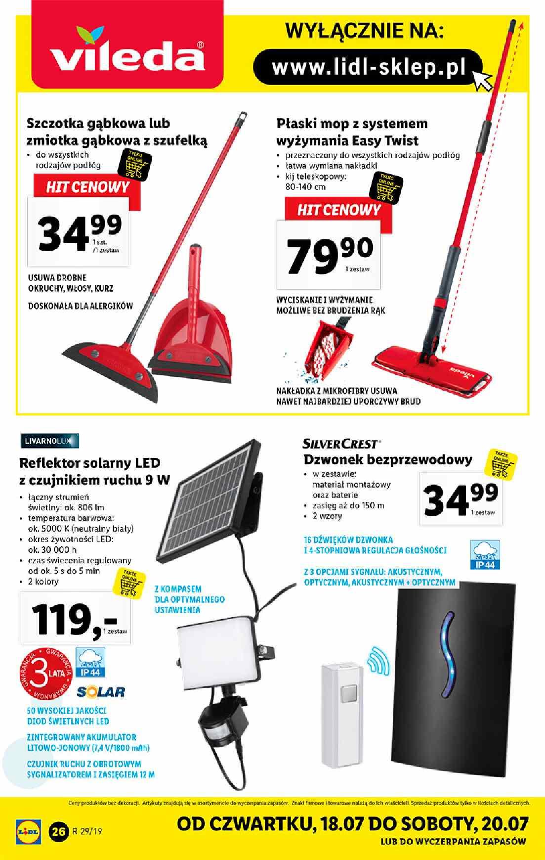 Gazetka promocyjna Lidl do 21/07/2019 str.26