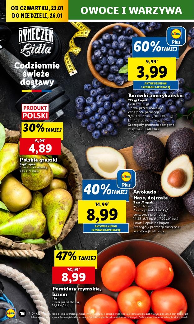 Gazetka promocyjna Lidl do 26/01/2025 str.16