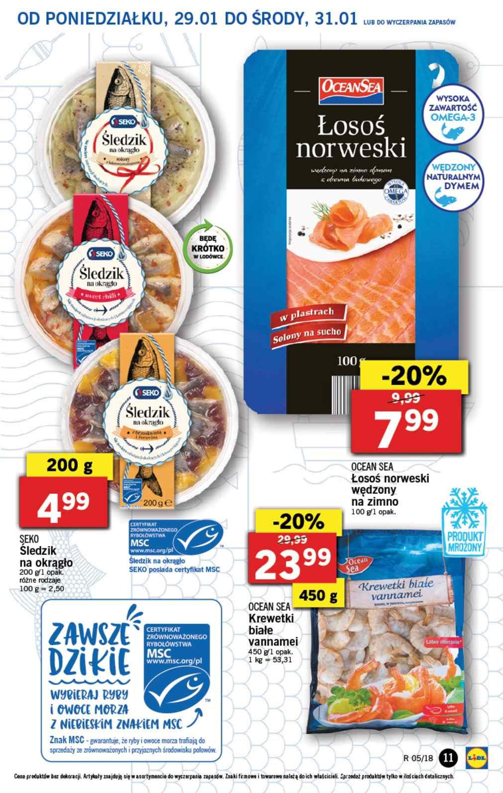 Gazetka promocyjna Lidl do 31/01/2018 str.11