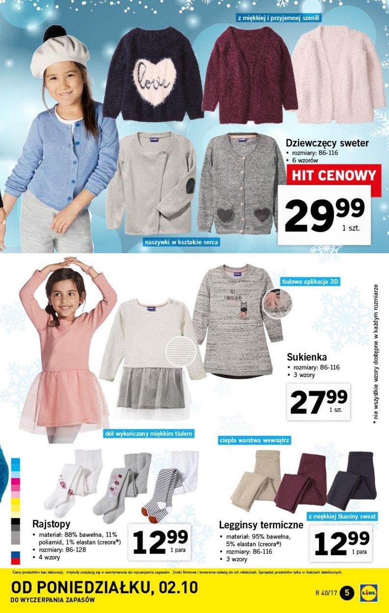 Gazetka promocyjna Lidl do 08/10/2017 str.5