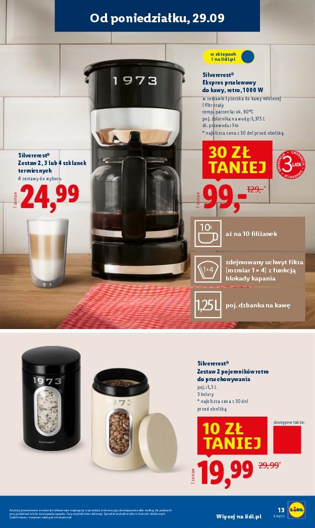Gazetka promocyjna Lidl do 04/10/2025 str.13