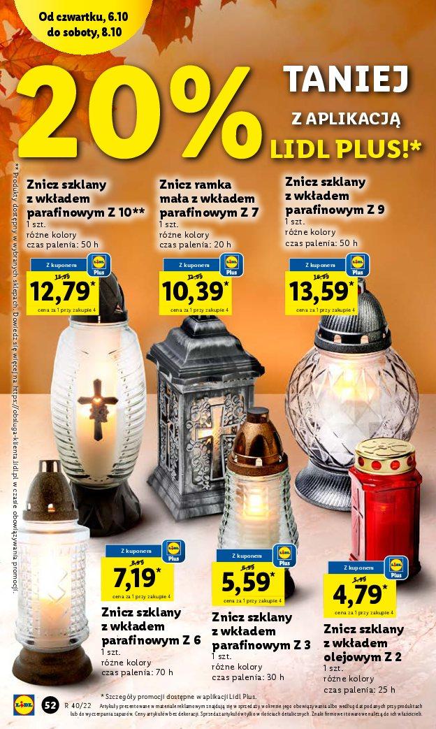 Gazetka promocyjna Lidl do 08/10/2022 str.52