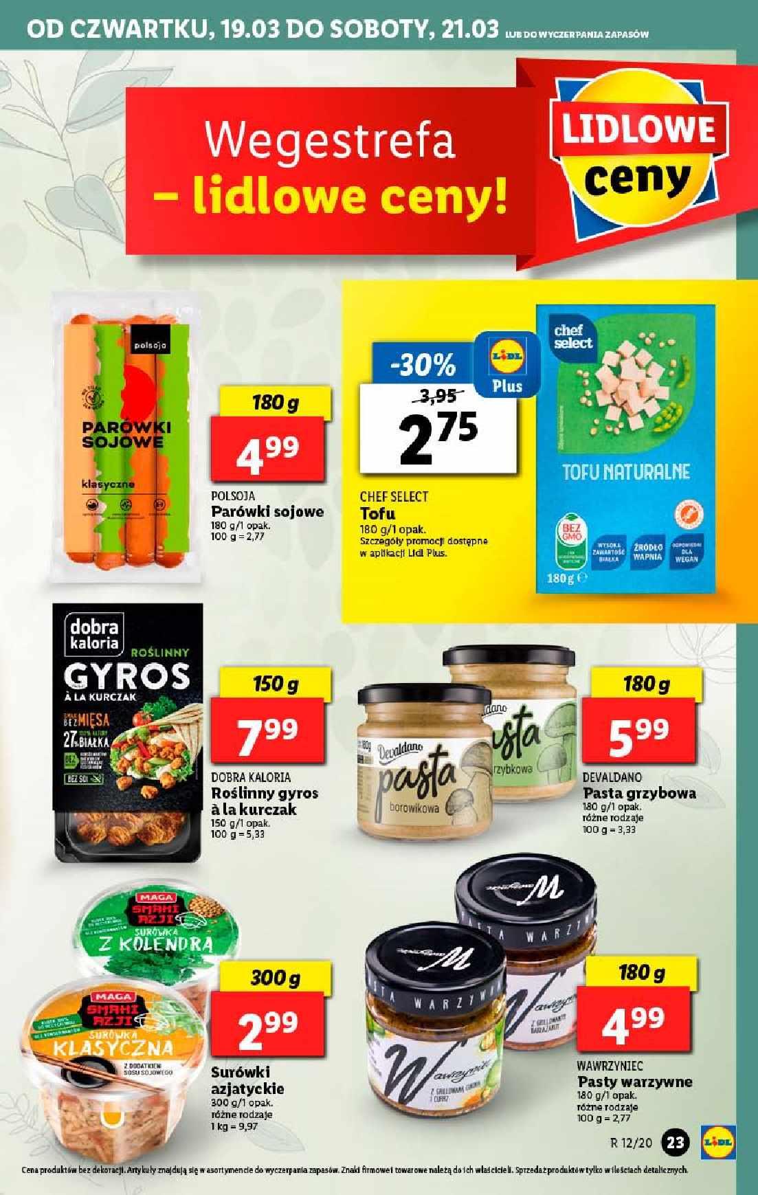 Gazetka promocyjna Lidl do 21/03/2020 str.23