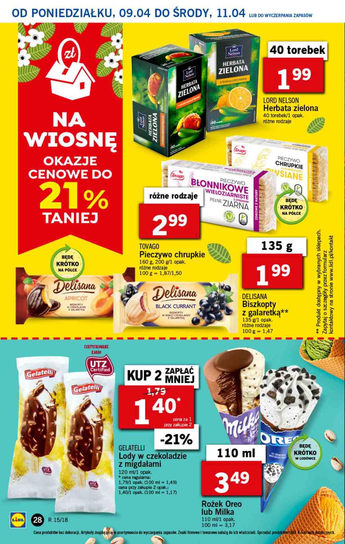 Gazetka promocyjna Lidl do 11/04/2018 str.28