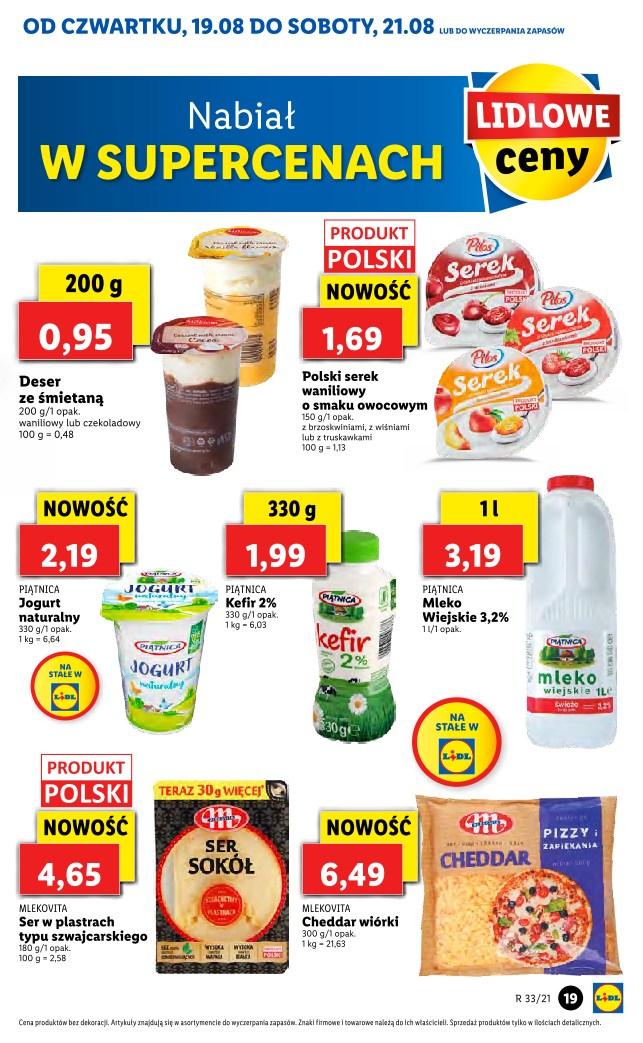 Gazetka promocyjna Lidl do 21/08/2021 str.19