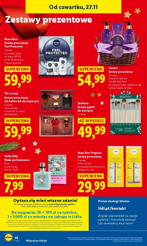 Gazetka promocyjna Lidl do 29/11/2025 str.58