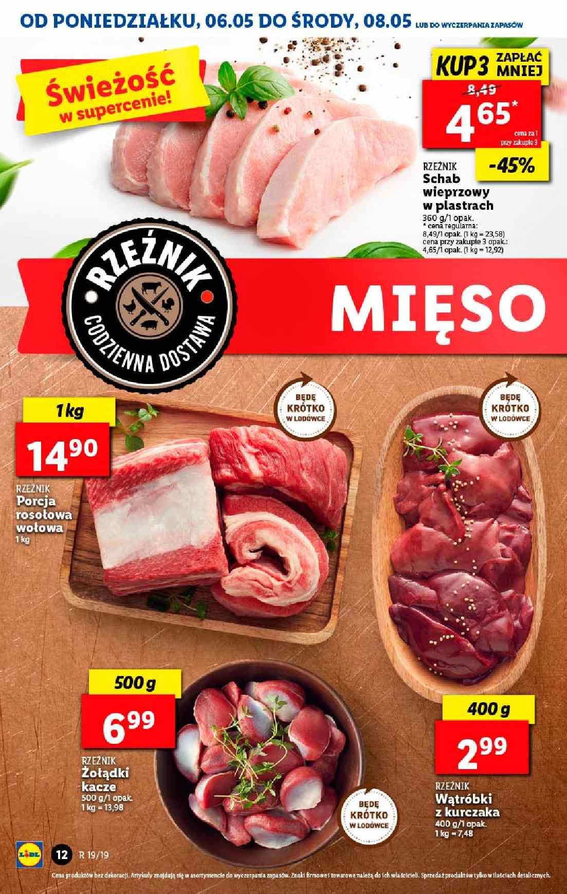 Gazetka promocyjna Lidl do 08/05/2019 str.12