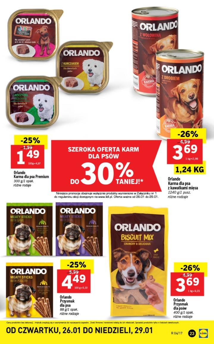 Gazetka promocyjna Lidl do 29/01/2017 str.23