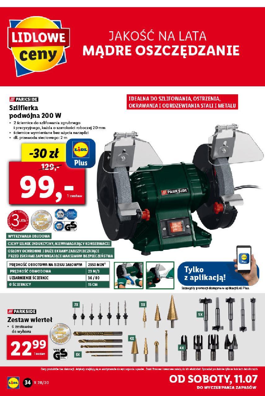 Gazetka promocyjna Lidl do 11/07/2020 str.34